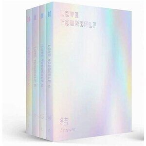 BTS - Love yourself 結 ‘Answer’ 4th Album 4 Version SET Posters ,Cards Rare Set